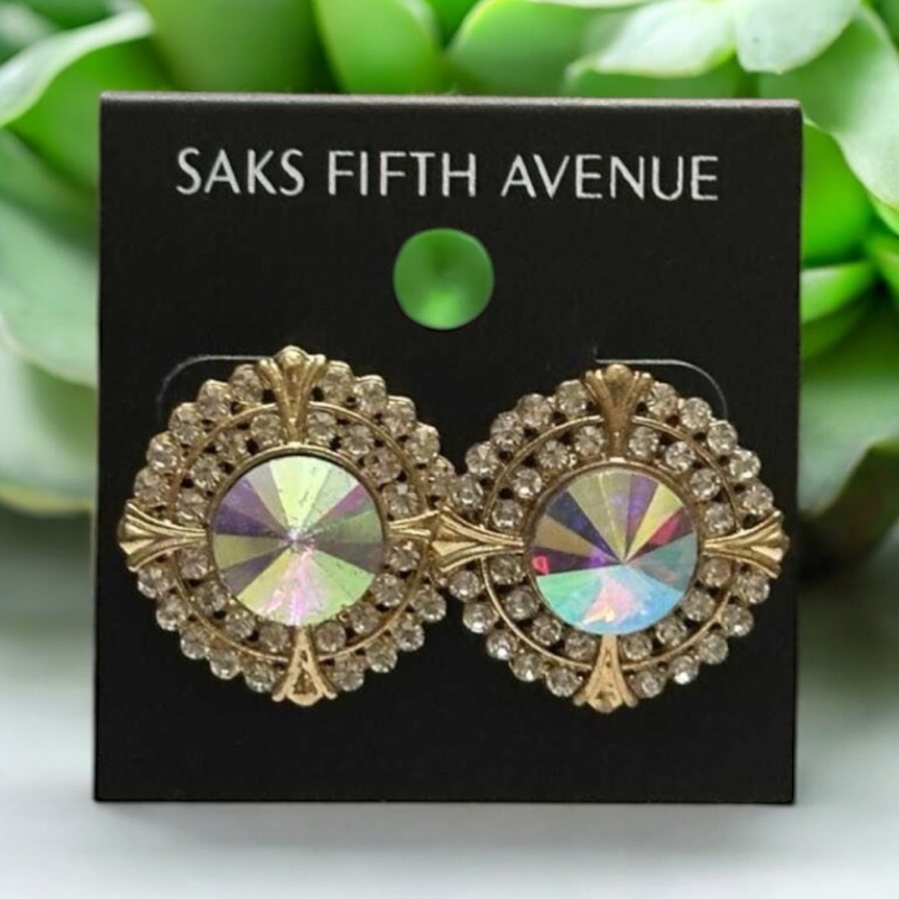 Saks Fifth Avenue earrings NWT